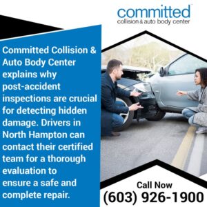 Auto body repair team assisting clients.