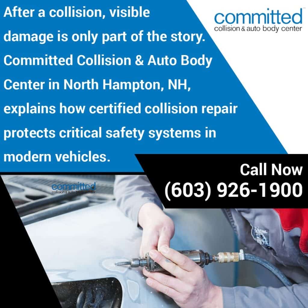 How Certified Collision Repair Protects Your Vehicle's Safety Systems 1 Certified collision repair in North Hampton NH