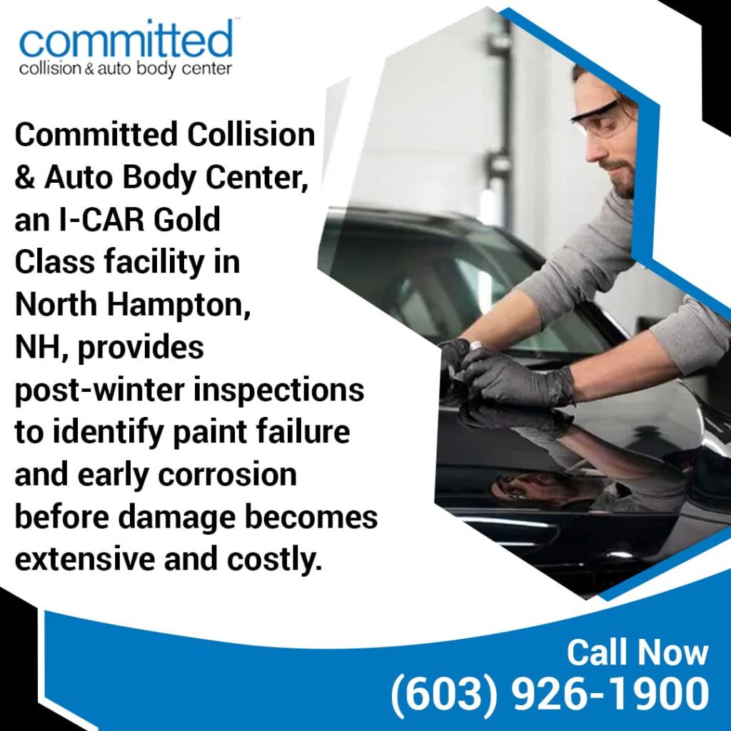 Winter Auto Body Damage: Salt, Sand, and Rust Risks 1 I-CAR Gold Class facility in North Hampton